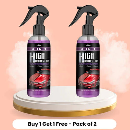 3 in 1 High Protection Quick Car Ceramic Coating Spray BUY 1 GET 1 FREE