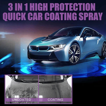 3 in 1 High Protection Quick Car Ceramic Coating Spray BUY 1 GET 1 FREE