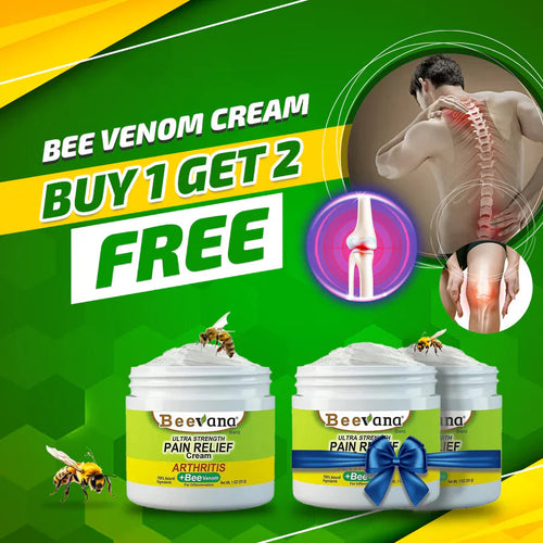 (Pack of 3) BeeTherapy™ #1 Bee Venom Pain Relief Cream | Buy 1 Get 2 Free 🔥