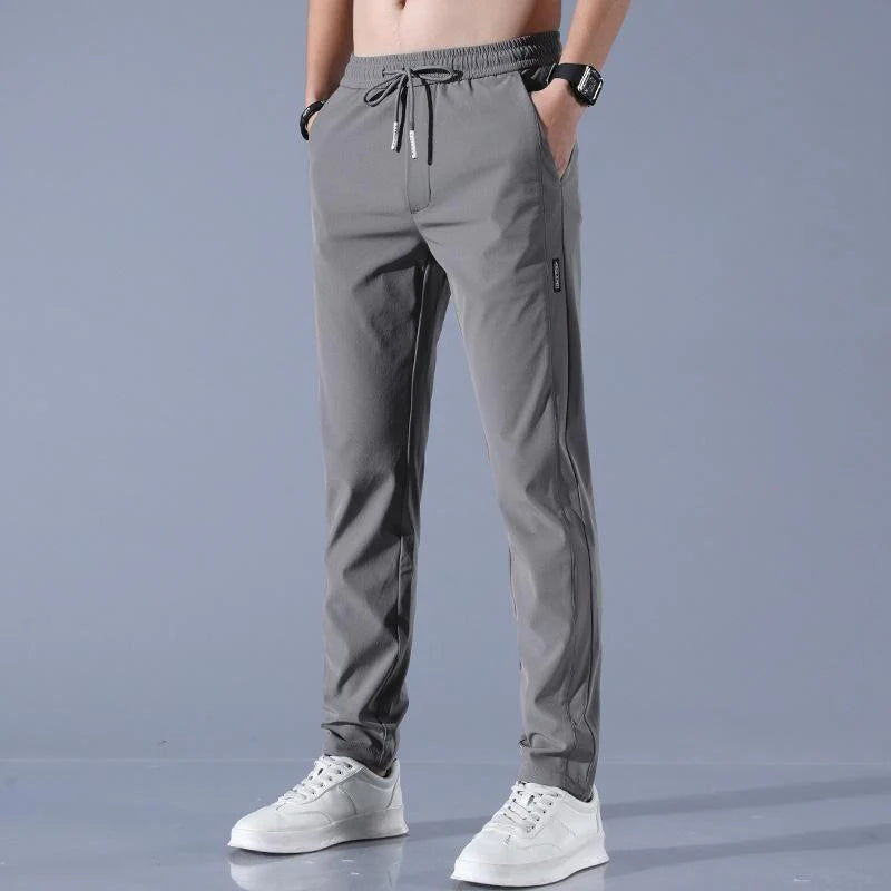 🔥Buy 1 Get 1 Free💥🤩 PREMIUM MEN'S HIGH STRETCH SKINNY LYCRA PANTS(Black & Gray) 🔥