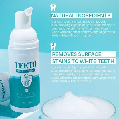 Teeth Whitening Foame - Buy 1 Get 1 Free