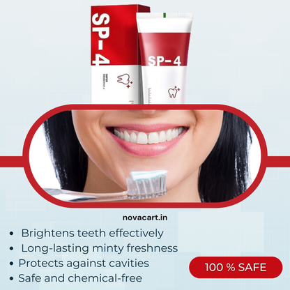 Super Probiotic-4 Toothpaste with Oral microbiota strength BUY 1 GET 1 FREE