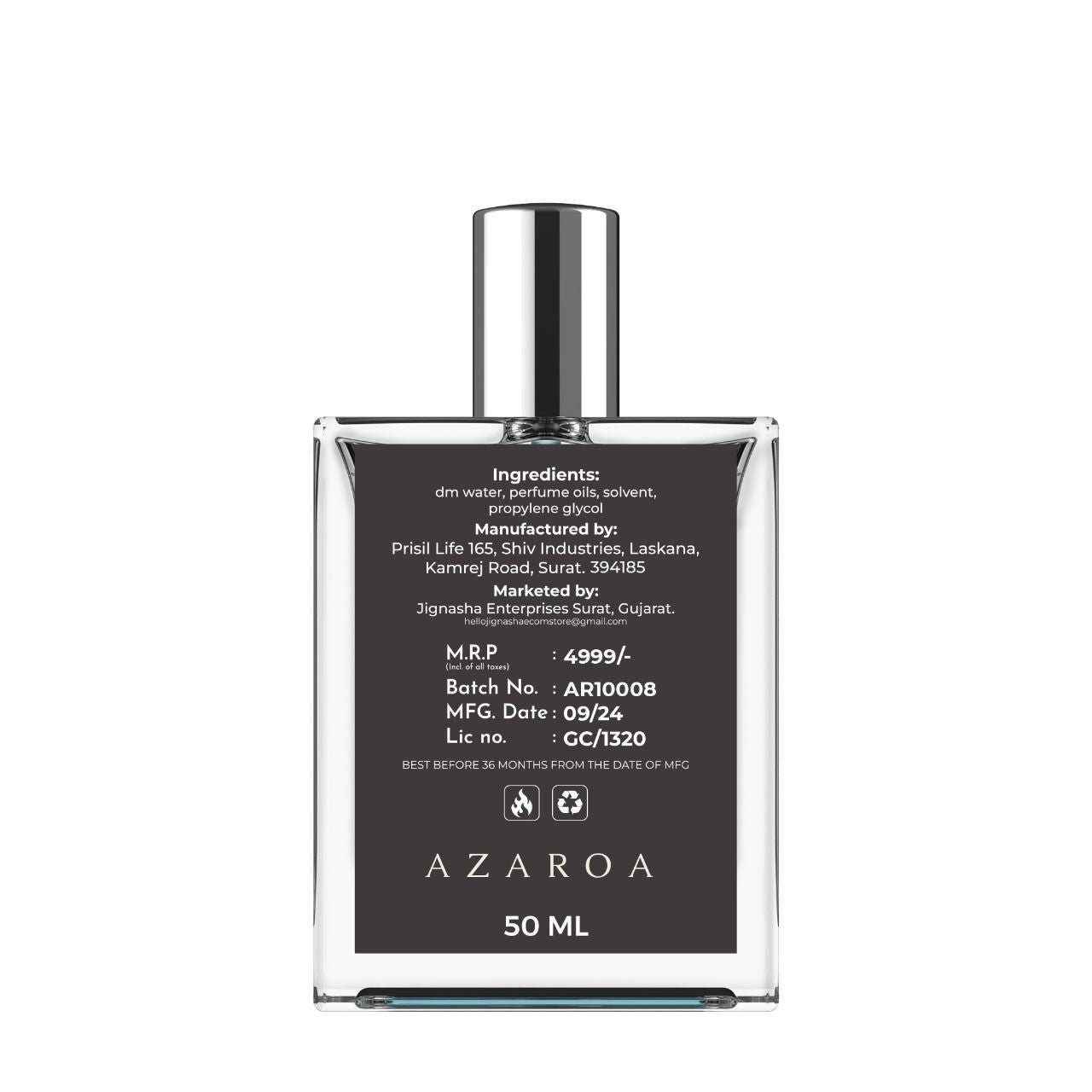 Azaroa The Most Wanted Parfum 50ML Pack of 1