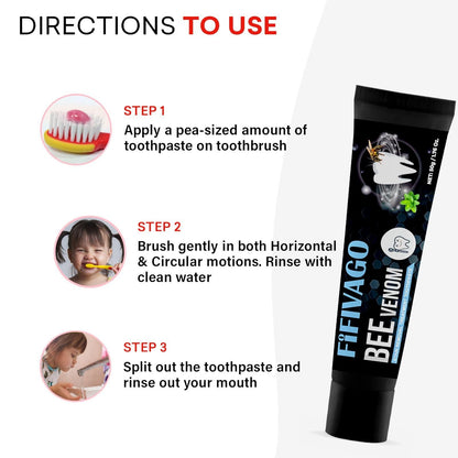 Bee Venom Stain Removal Treatment Toothpaste 50gram