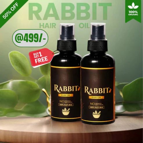 Magic Rabbit Fast Hair Growth Oil | Anti Dandruff 🔥 BUY 1 GET 1 FREE 🔥